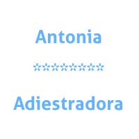 Antonia - Adiestradora