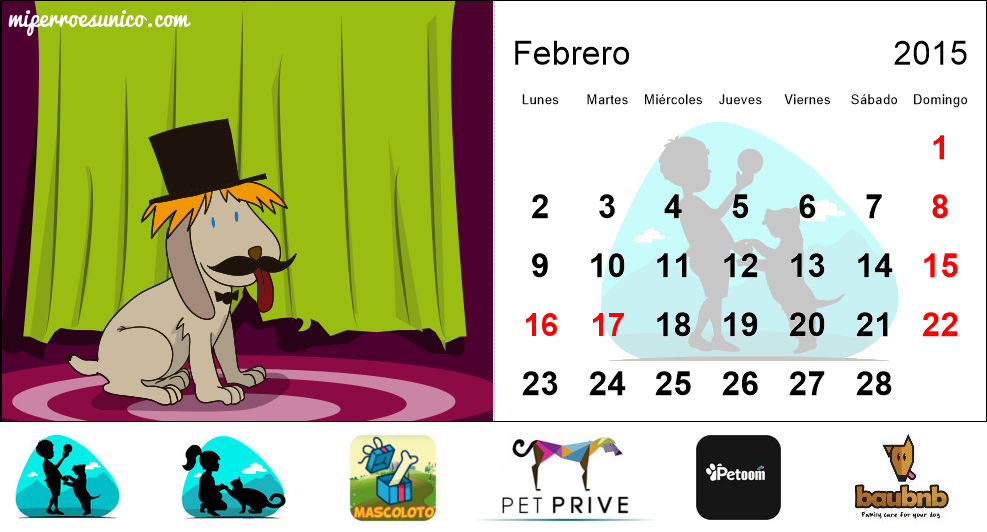 Calendario de perros 2015 - (Argentina)