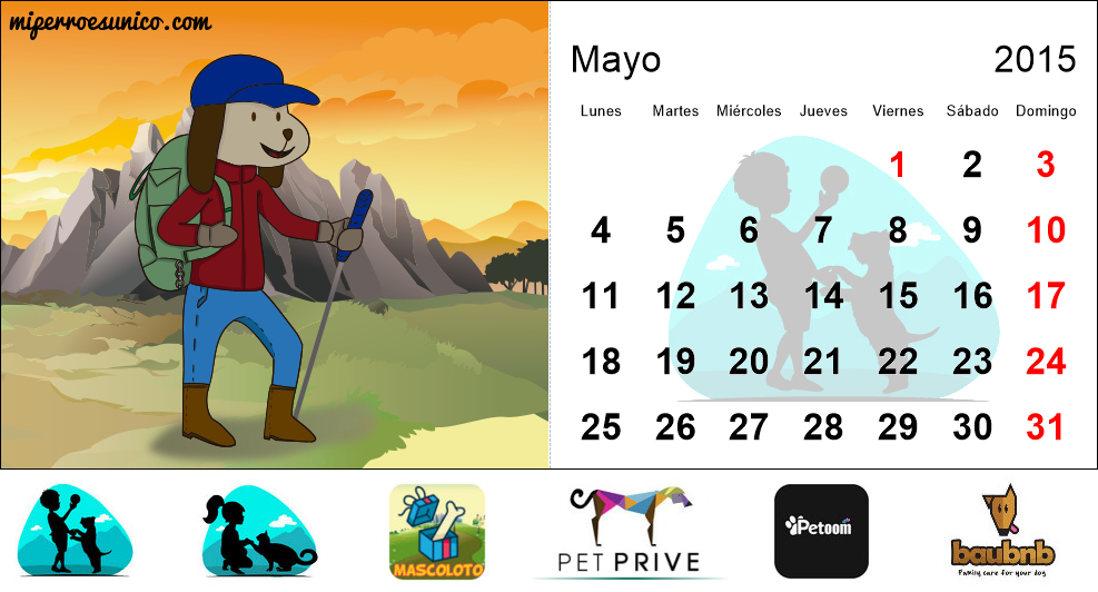 Calendario de perros 2015 - (México)