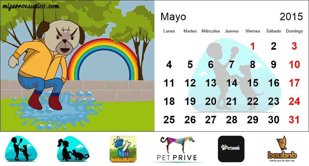 Calendario de perros 2015 - (España)