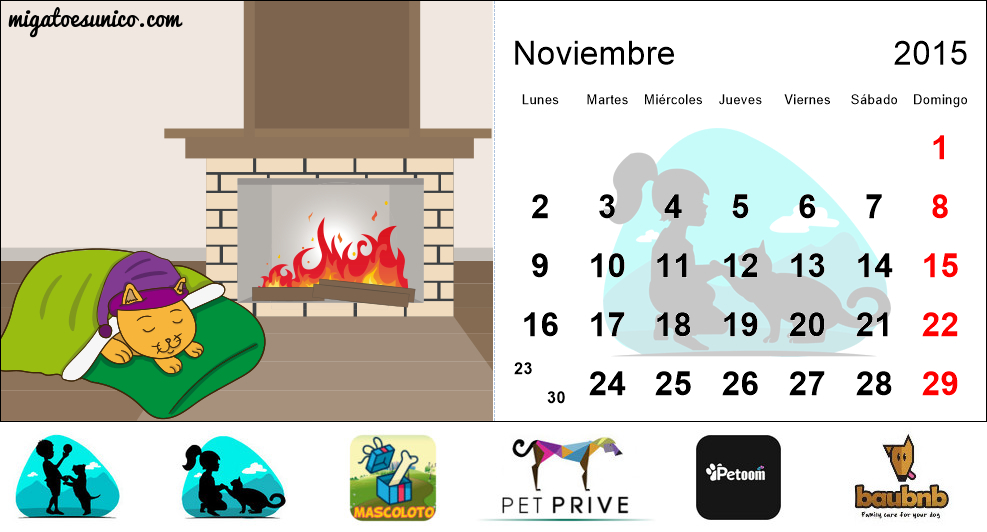 Calendario de gatos 2015 - (España)