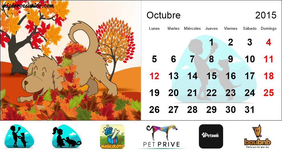 Calendario de perros 2015 - (España)