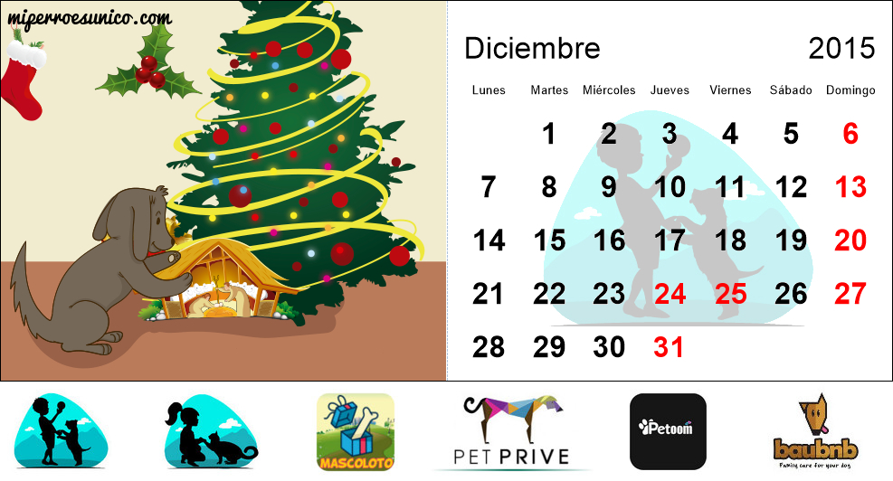 Calendario de perros 2015 - (Venezuela)