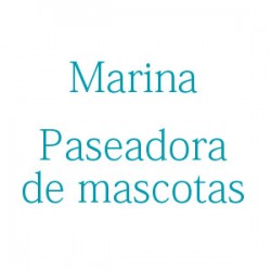 Marina - Paseadora de mascotas